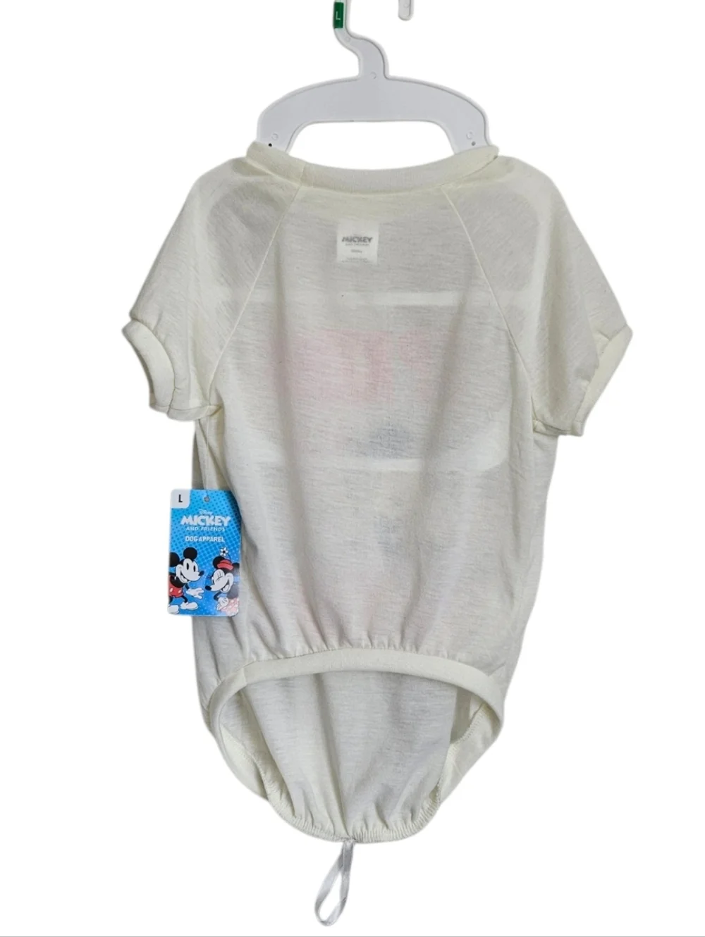 NWT Disney Spring Sweeties Mickey and Minnie Mouse Dog T-shirt, Size Large